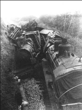 Déraillement de train